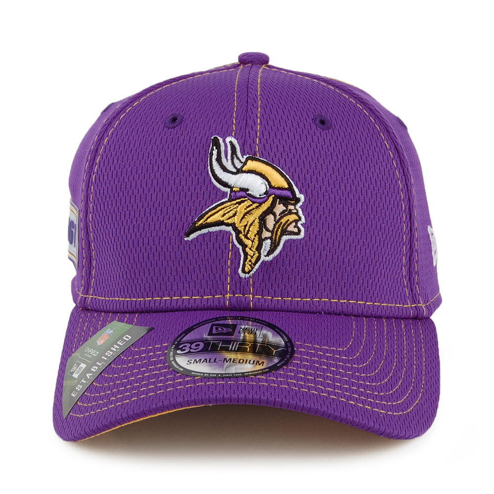 Gorra de béisbol 39THIRTY NFL Onfield Road Minnesota Vikings de New Era - Morado