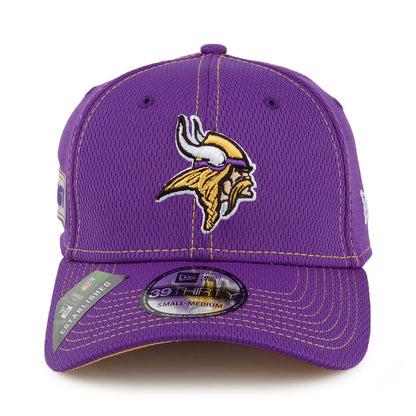 Gorra de béisbol 39THIRTY NFL Onfield Road Minnesota Vikings de New Era - Morado