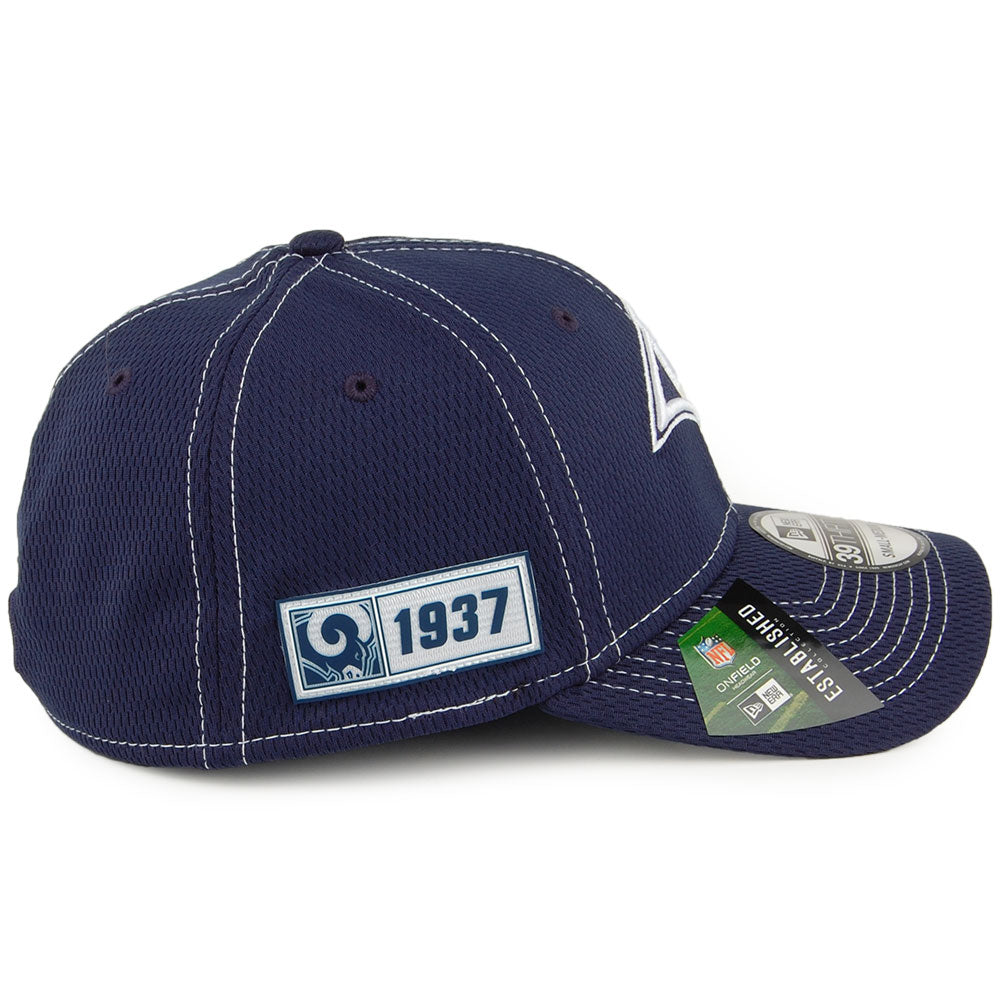 Gorra de béisbol 39THIRTY NFL Onfield Road Los Angeles Rams de New Era - Azul