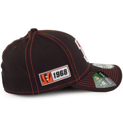 Gorra de béisbol 39THIRTY NFL Onfield Road Cincinnati Bengals de New Era - Negro