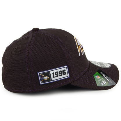 Gorra de béisbol 39THIRTY NFL Onfield Road Baltimore Ravens de New Era - Negro