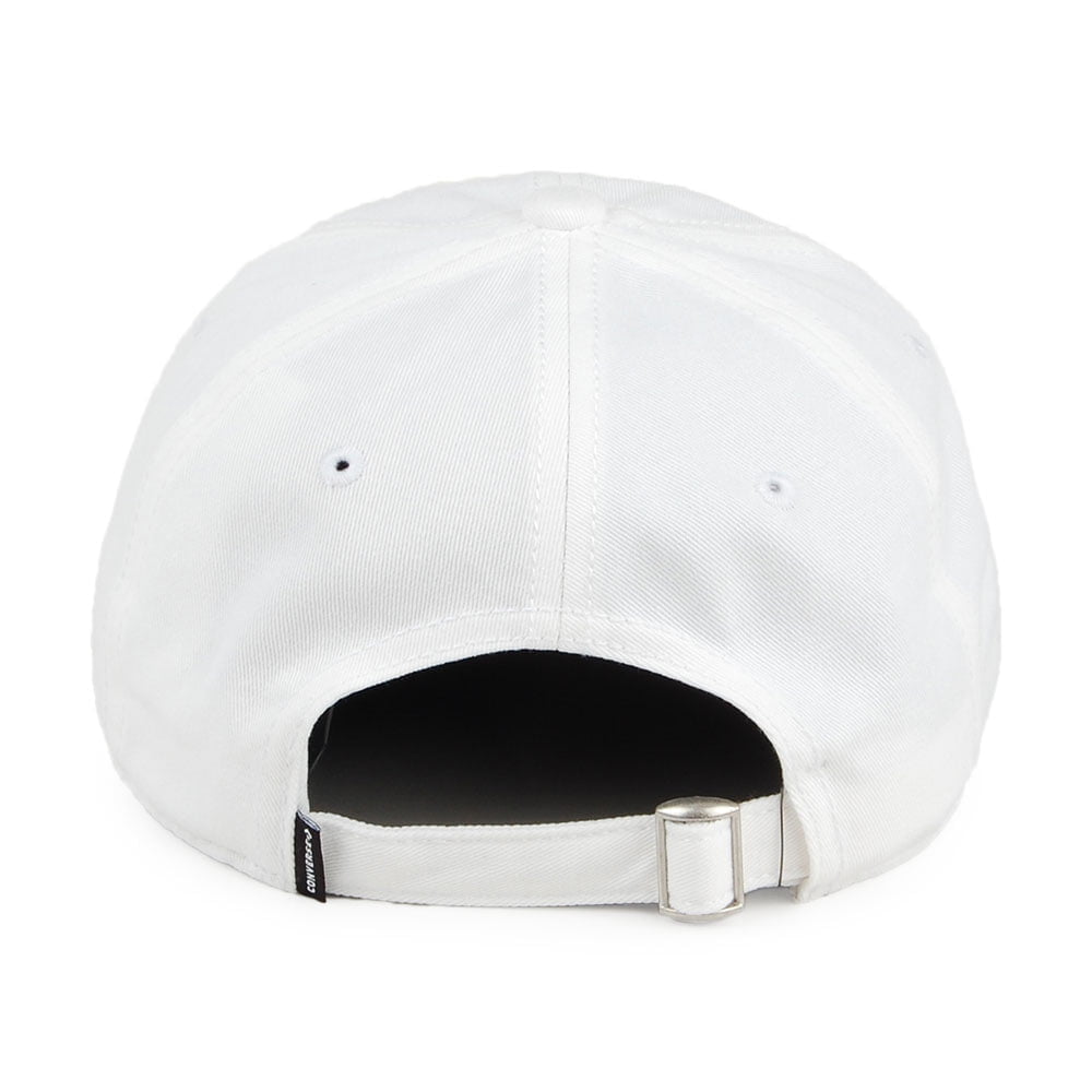 Gorra de béisbol Lock Up de algodón de Converse - Blanco