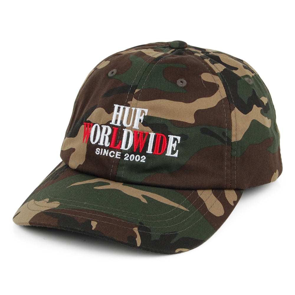 Gorra de béisbol Huf or Die visera curvada de HUF - Camuflaje