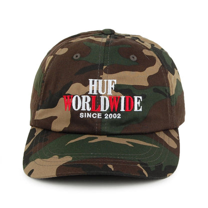 Gorra de béisbol Huf or Die visera curvada de HUF - Camuflaje