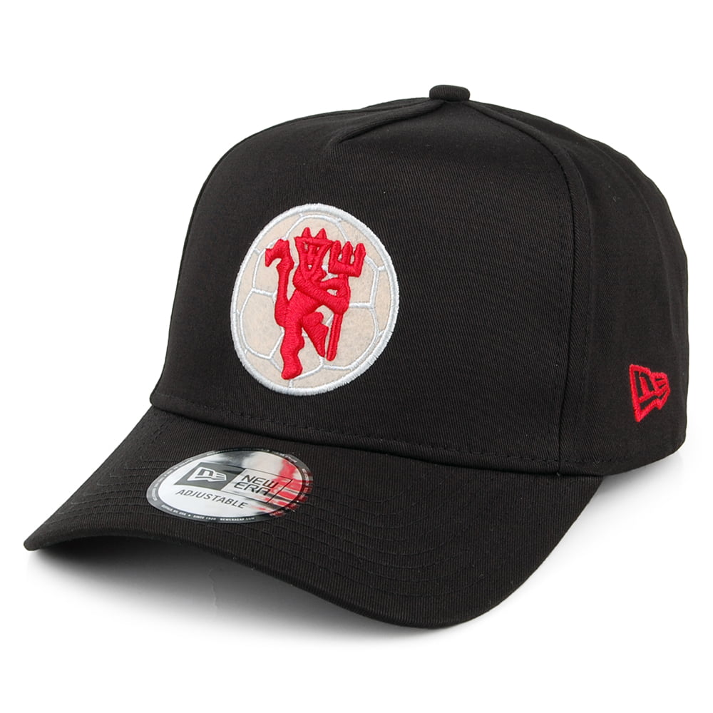 Gorra Snapback 9FORTY A-Frame Manchester United de New Era - Negro