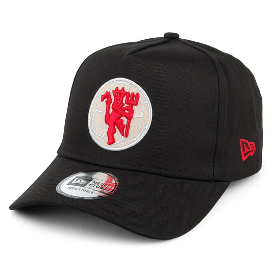 Gorra Snapback 9FORTY A-Frame Manchester United de New Era - Negro