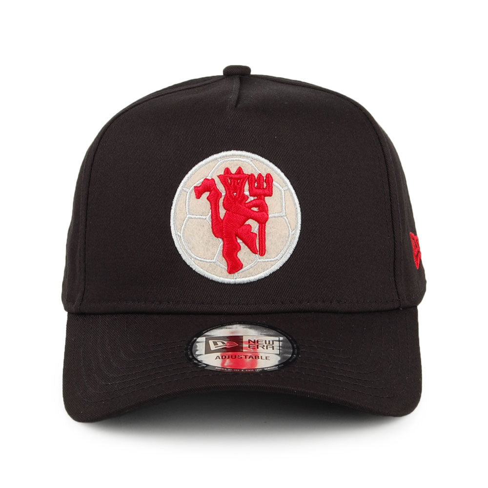 Gorra Snapback 9FORTY A-Frame Manchester United de New Era - Negro