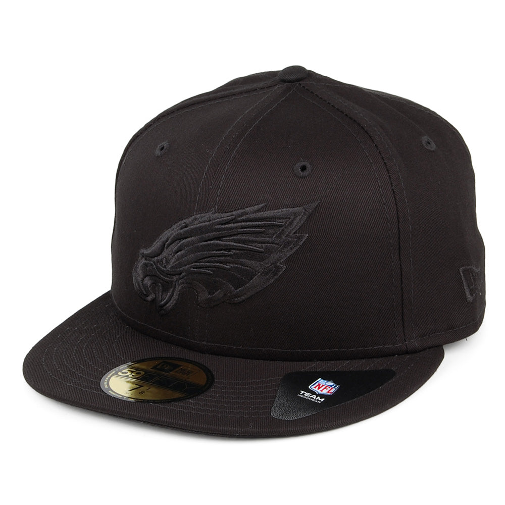 Gorra de béisbol 59FIFTY NFL Team Tonal Philadelphia Eagles de New Era - Negro
