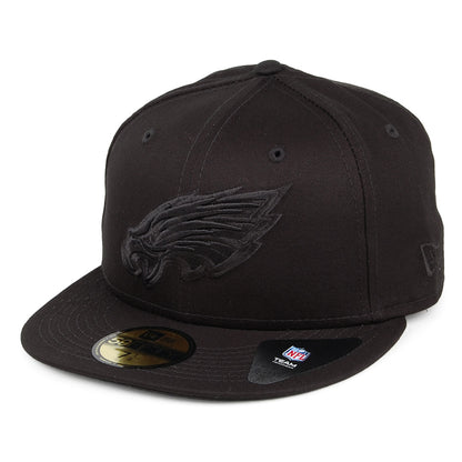 Gorra de béisbol 59FIFTY NFL Team Tonal Philadelphia Eagles de New Era - Negro