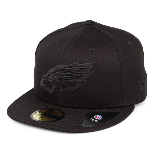 Gorra de béisbol 59FIFTY NFL Team Tonal Philadelphia Eagles de New Era - Negro