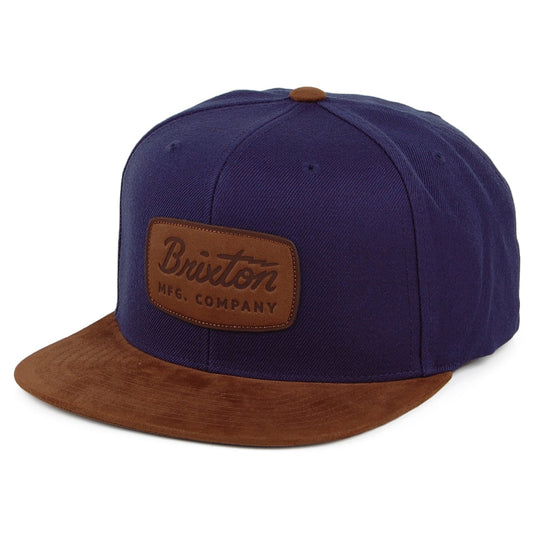 Gorra Snapback Jolt de Brixton - Azul Marino-Marrón