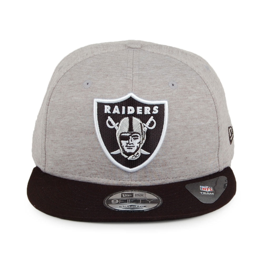 Gorra Snapback 9FIFTY NFL Jersey Essential Oakland Raiders de New Era - Gris-Negro
