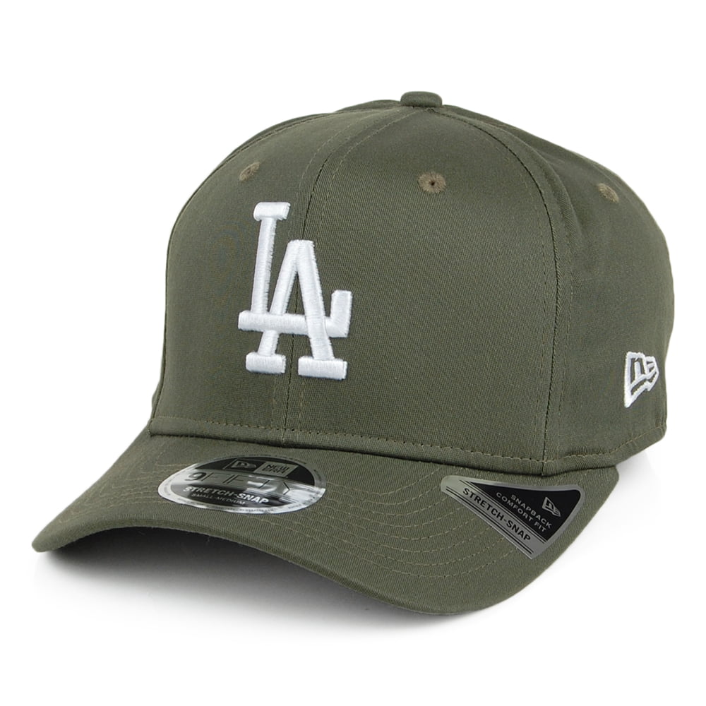 Gorra Snapback 9FIFTY MLB Tonal Stretch L.A. Dodgers de New Era - Verde Oliva
