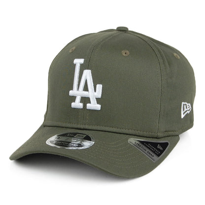 Gorra Snapback 9FIFTY MLB Tonal Stretch L.A. Dodgers de New Era - Verde Oliva