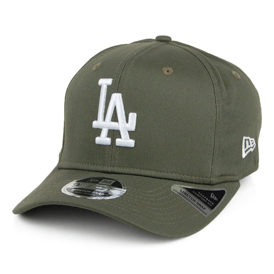Gorra Snapback 9FIFTY MLB Tonal Stretch L.A. Dodgers de New Era - Verde Oliva
