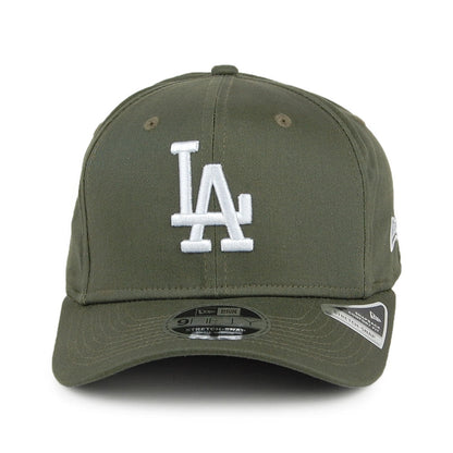 Gorra Snapback 9FIFTY MLB Tonal Stretch L.A. Dodgers de New Era - Verde Oliva