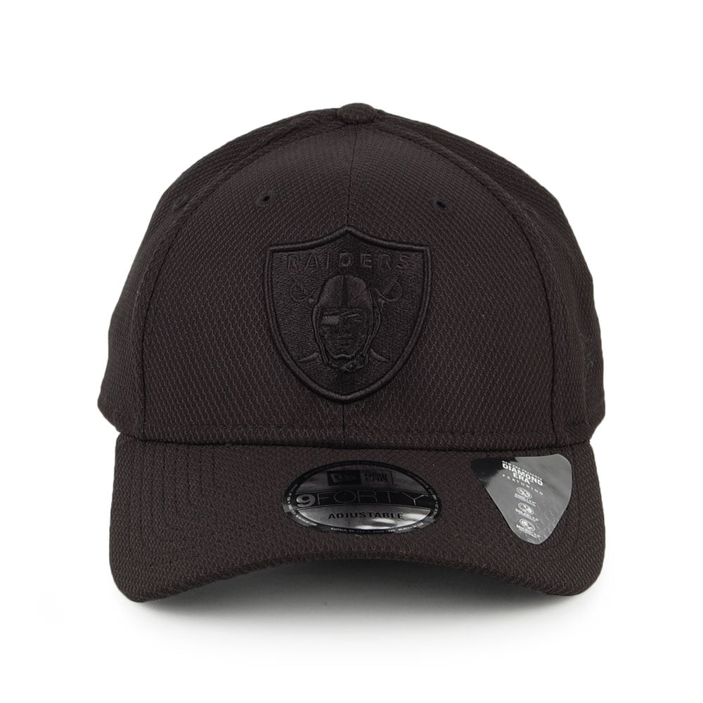 Gorra de béisbol 9FORTY NFL Mono Team Colour Las Vegas Raiders de New Era - Negro