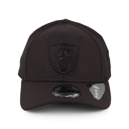 Gorra de béisbol 9FORTY NFL Mono Team Colour Las Vegas Raiders de New Era - Negro