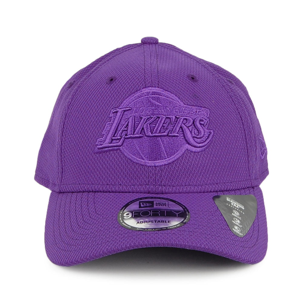 Gorra de béisbol 9FORTY NBA Mono Team Colour L.A. Lakers de New Era - Morado