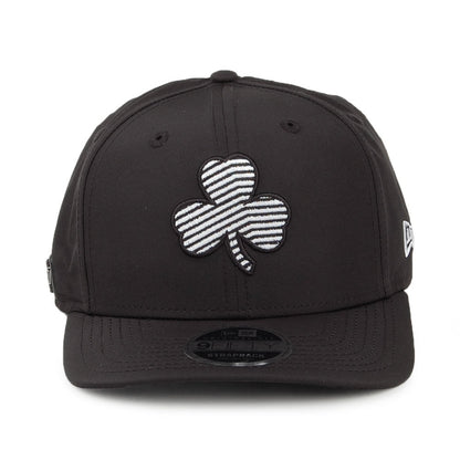 Gorra Strapback 9FIFTY NBA Monotape Boston Celtics de New Era - Negro-Blanco