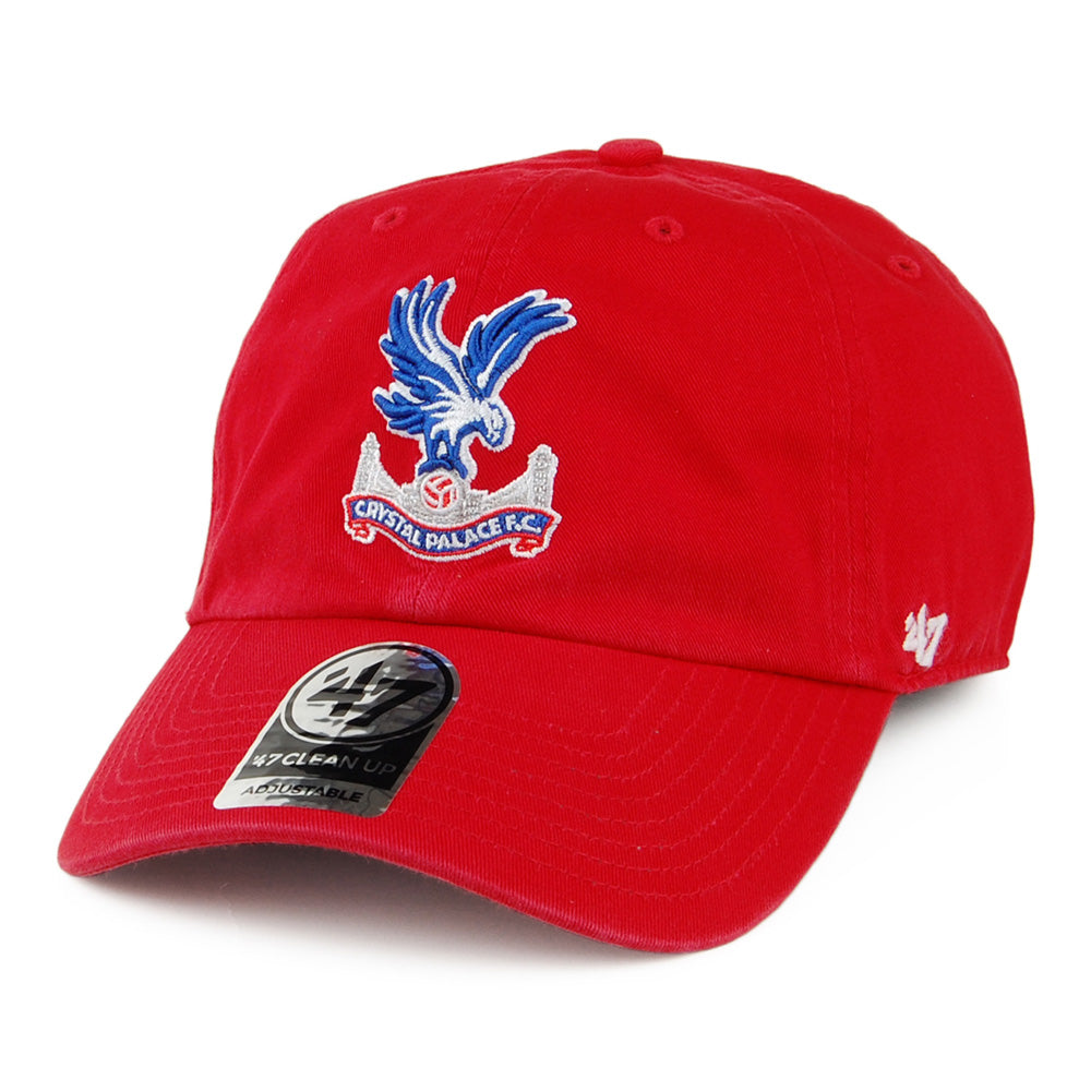 Gorra de béisbol Clean Up Crystal Palace F.C. de 47 Brand - Rojo