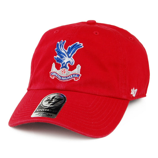 Gorra de béisbol Clean Up Crystal Palace F.C. de 47 Brand - Rojo