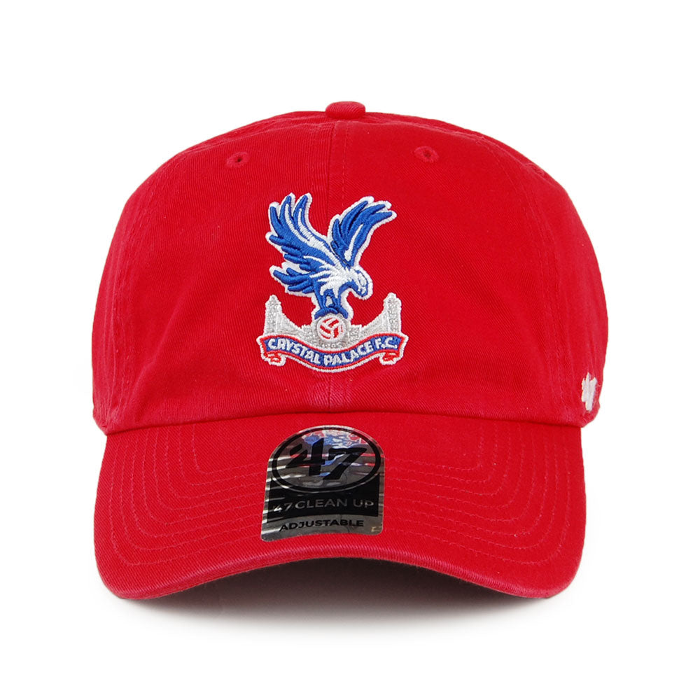 Gorra de béisbol Clean Up Crystal Palace F.C. de 47 Brand - Rojo