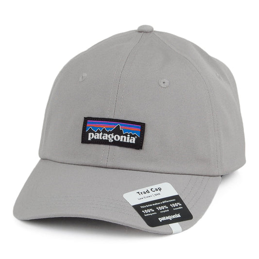 Gorra de béisbol P-6 Label de algodón orgánico de Patagonia - Gris