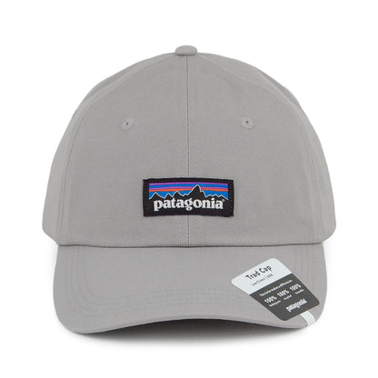 Gorra de béisbol P-6 Label de algodón orgánico de Patagonia - Gris