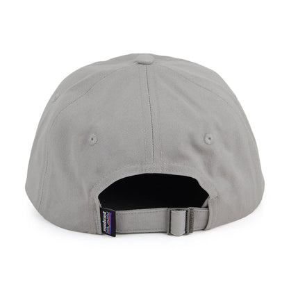 Gorra de béisbol P-6 Label de algodón orgánico de Patagonia - Gris