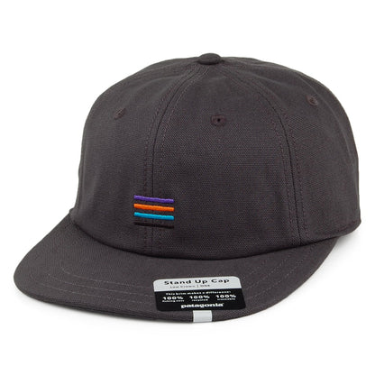 Gorra de béisbol Stand Up de algodón orgánico de Patagonia - Gris