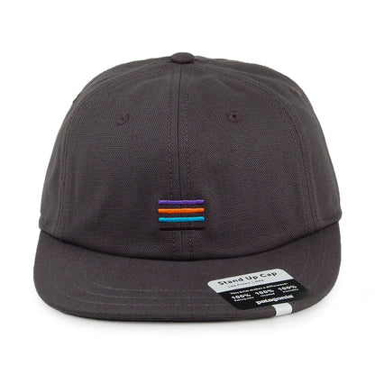 Gorra de béisbol Stand Up de algodón orgánico de Patagonia - Gris