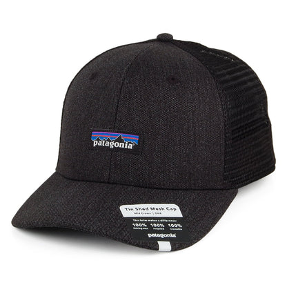 Gorra Trucker Tin Shed de Patagonia - Negro