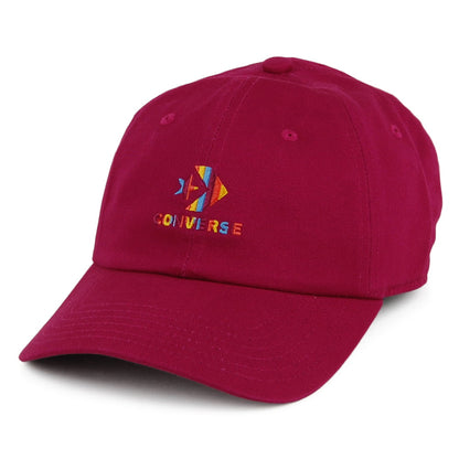 Gorra de béisbol Rainbow Lock Up de Converse - Rosa