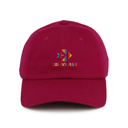 Gorra de béisbol Rainbow Lock Up de Converse - Rosa