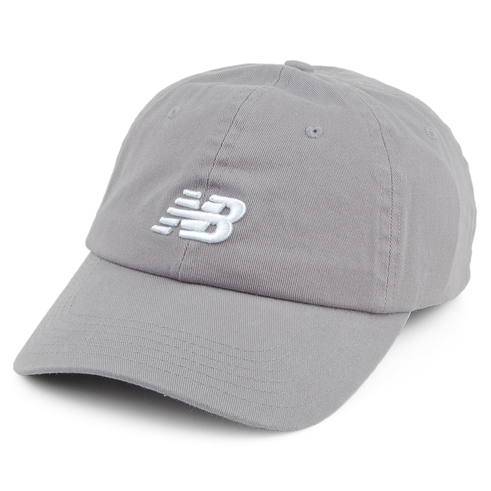 Gorra de béisbol Classic NB visera curvada de New Balance - Acero