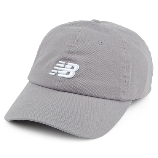 Gorra de béisbol Classic NB visera curvada de New Balance - Acero