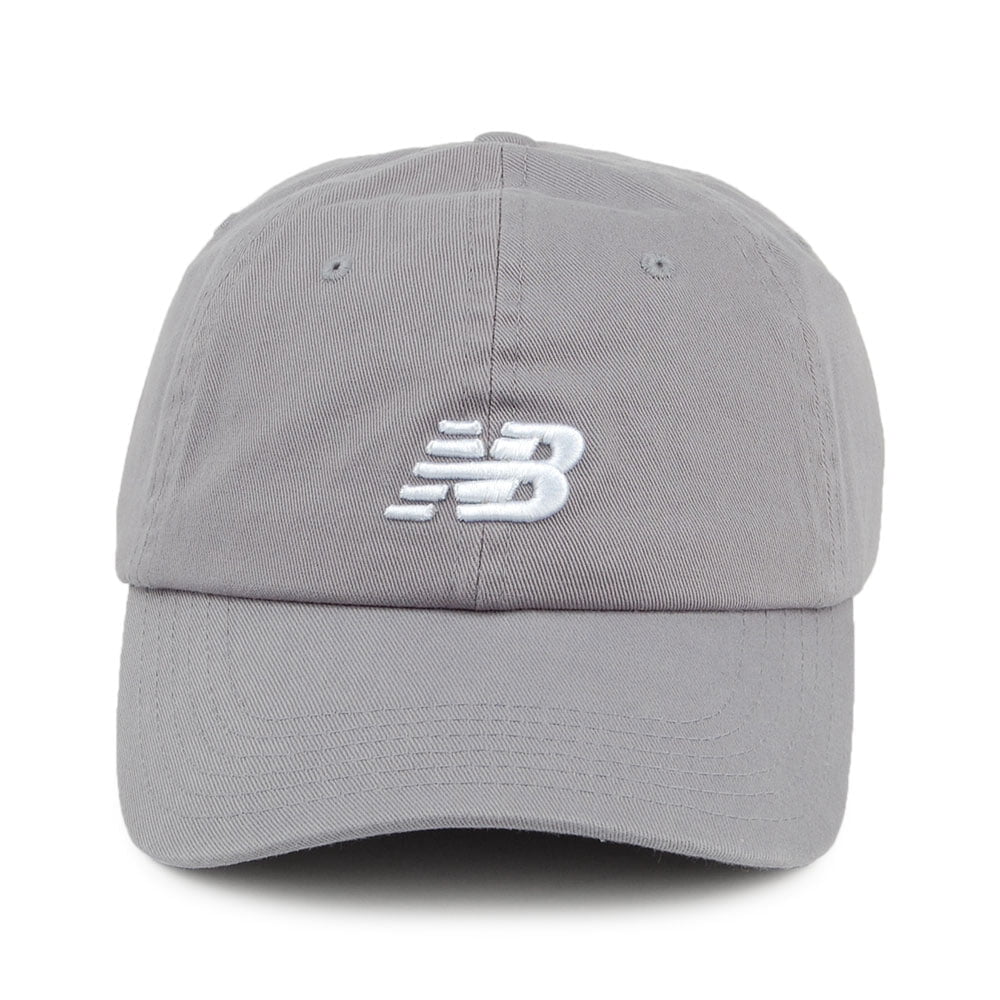 Gorra de béisbol Classic NB visera curvada de New Balance - Acero