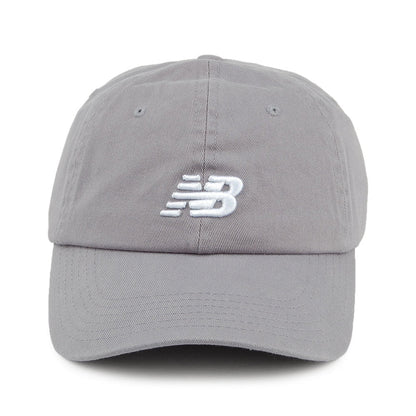 Gorra de béisbol Classic NB visera curvada de New Balance - Acero