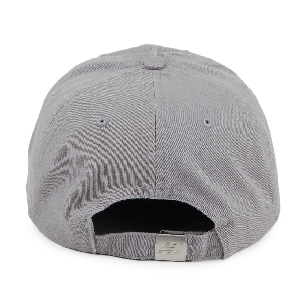 Gorra de béisbol Classic NB visera curvada de New Balance - Acero