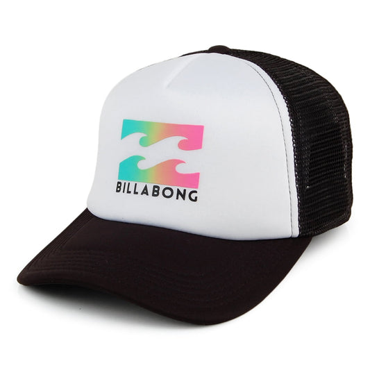 Gorra Trucker Podium de Billabong - Blanco-Negro
