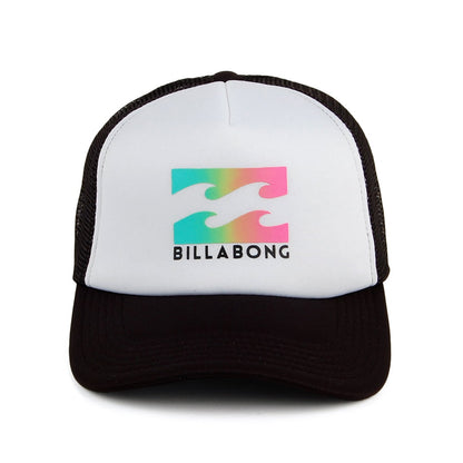 Gorra Trucker Podium de Billabong - Blanco-Negro