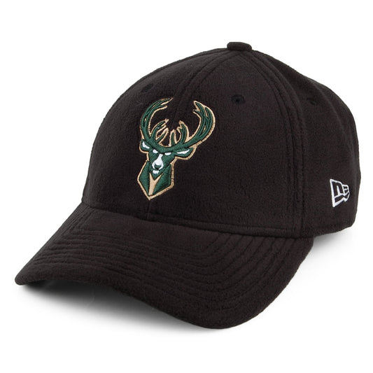 Gorra de béisbol 9FORTY NBA Polar Fleece Milwaukee Bucks de New Era - Negro