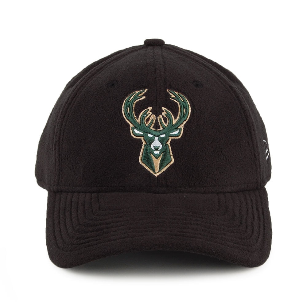 Gorra de béisbol 9FORTY NBA Polar Fleece Milwaukee Bucks de New Era - Negro