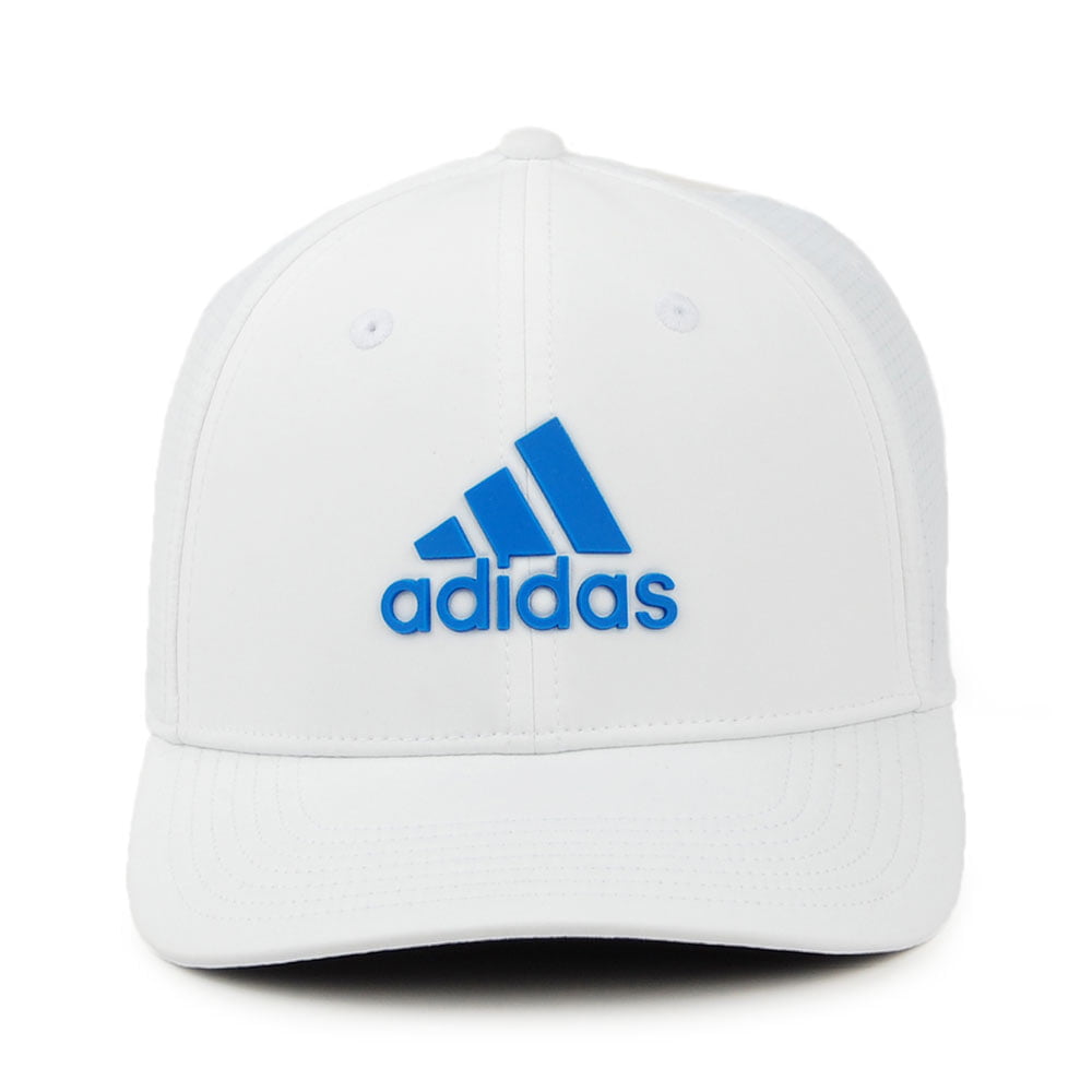 Gorra de béisbol Golf Tour Ajustable de Adidas - Blanco-Azul