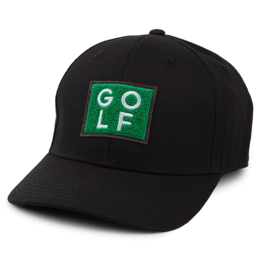 Gorra de béisbol Golf Turf de sarga de algodón de Adidas - Negro