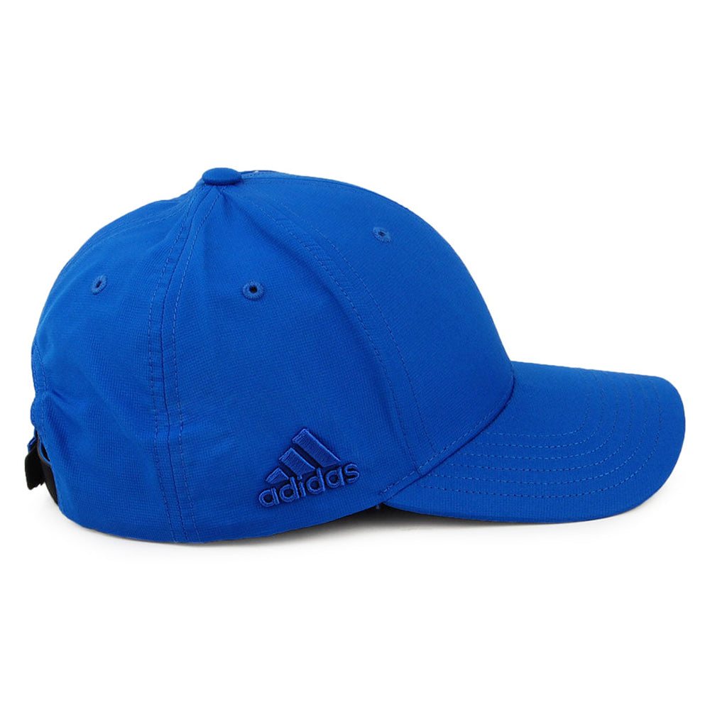 Gorra de béisbol Performance Plana de Adidas - Azul Real