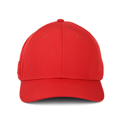Gorra de béisbol Performance Plana de Adidas - Rojo