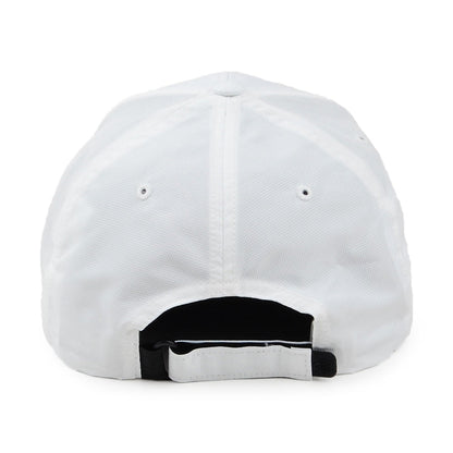Gorra de béisbol Performance Plana de Adidas - Blanco