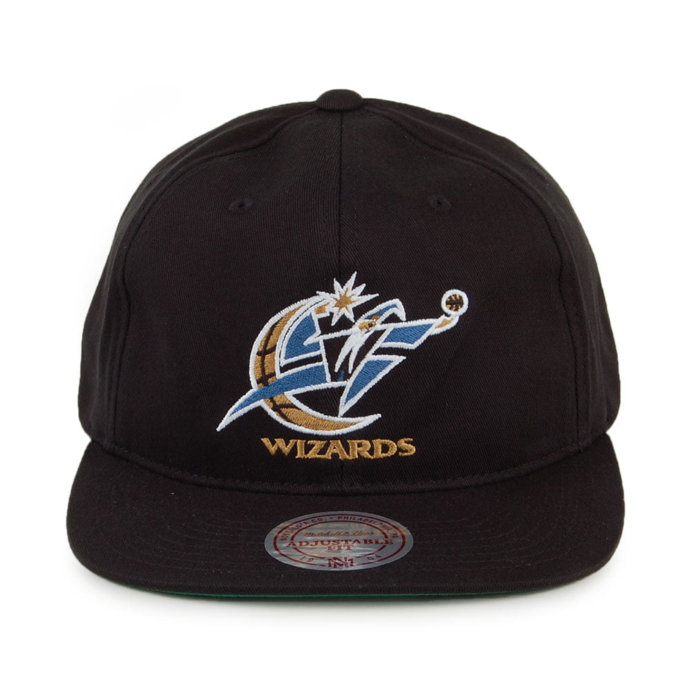 Gorra Snapback Team Logo Deadstock Washington Wizards de Mitchell & Ness - Negro
